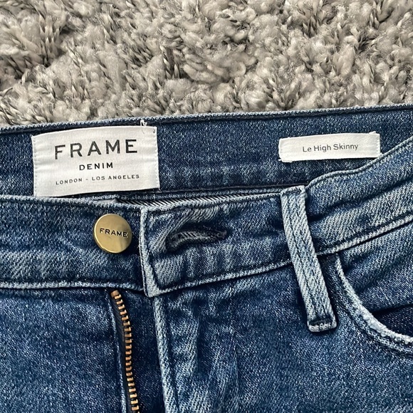 Frame le high skinny jeans size 27 - Picture 3 of 4